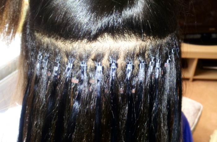 Micro ring extensions, full head application (1)